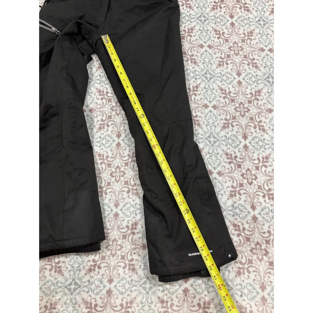 Outdoor Gear Black Snow Pants Insulated Ski Snowboard Trousers Mens Medium